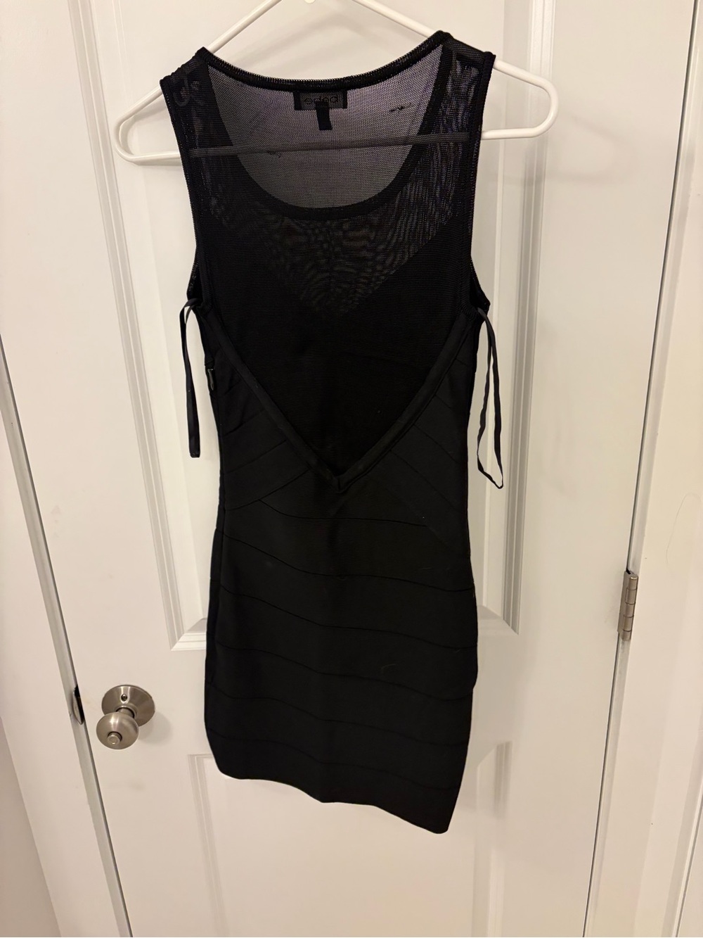 Bebe Mini Bodycon With Mesh - Picture 4 of 4